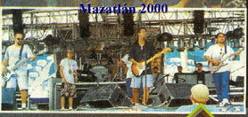 Sonorización para la competencia regional en Mazatlán en agosto 2000